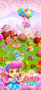 Candy Farm and Magic cake town screenshot #4 for iPhone