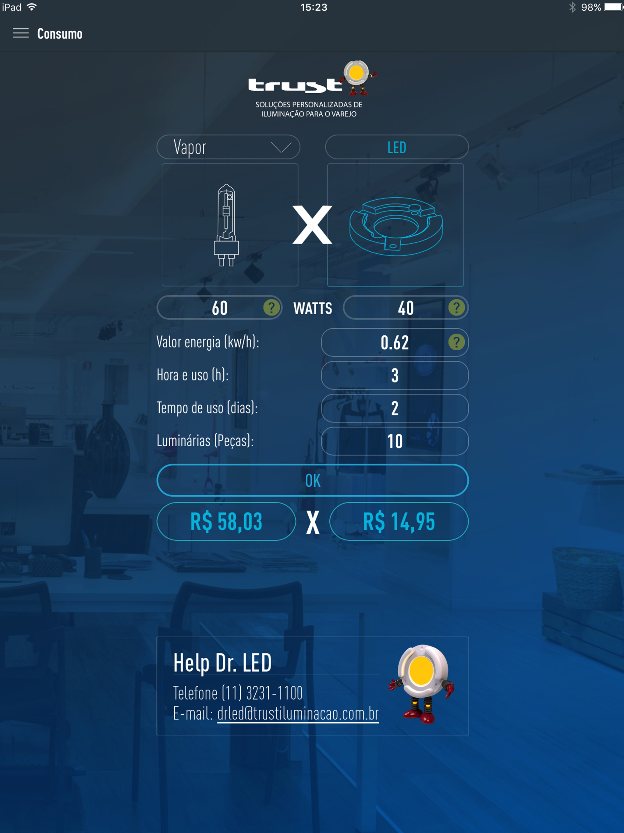 Luxímetro Dr. LED