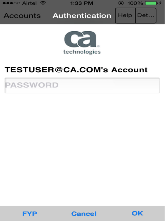 Screenshot #5 pour CA Auth ID