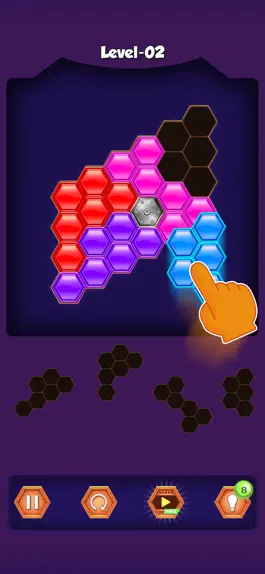 Game screenshot Hexa Blocks Match Puzzle apk
