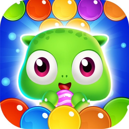 Puppy bubble pop puzzle icon