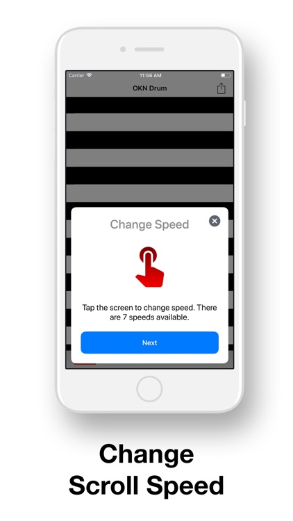 OKNDrum: Optokinetic Drum