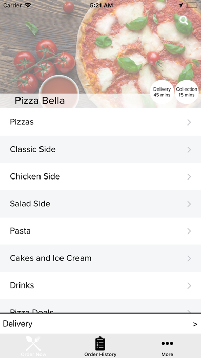 Pizza Bella Twickenham screenshot 2