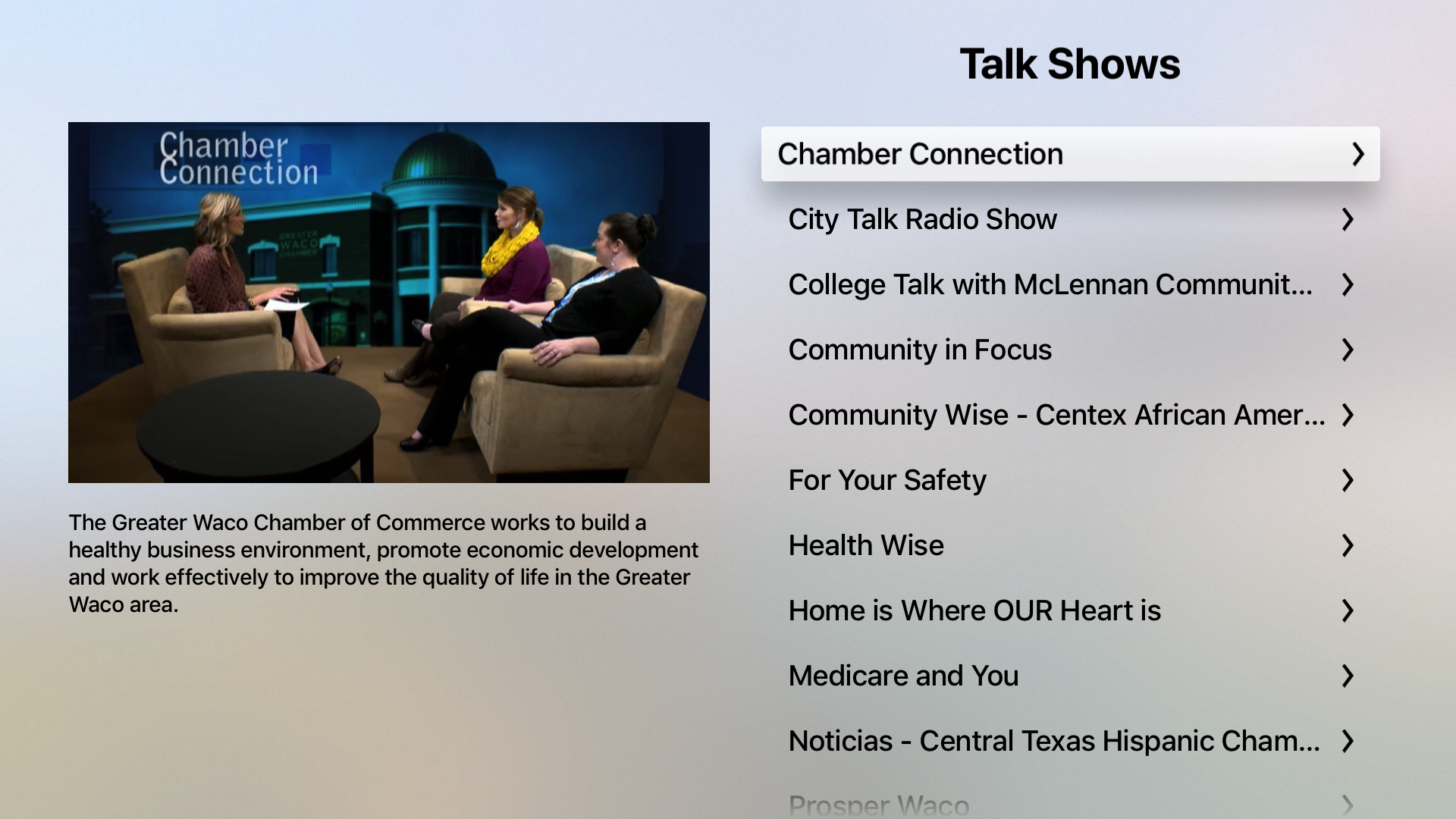 Waco City Cable Channel screenshot 3