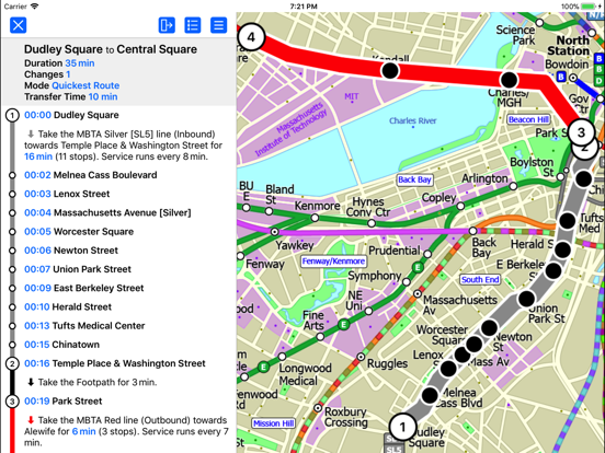 Screenshot #5 pour Boston Metro by Zuti