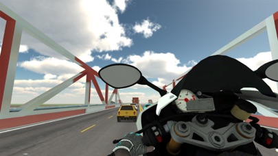 Screenshot #3 pour Highway Traffic Bike Rider Chase