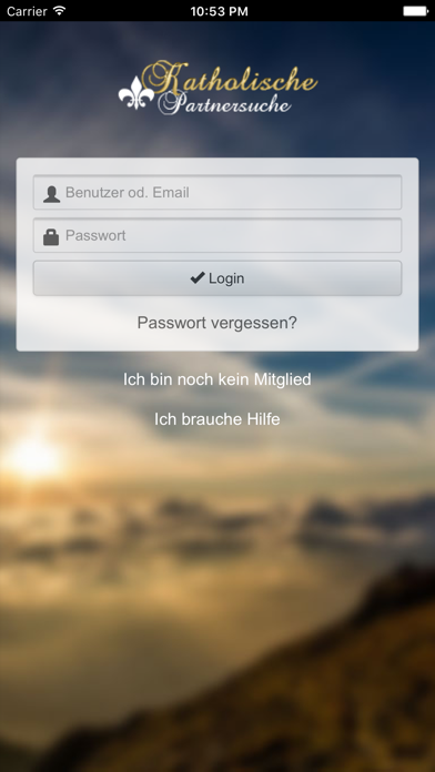 Screenshot #1 pour Katholische Partnersuche