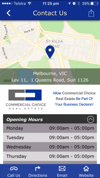 Screenshot #1 pour Commercial Choice Real Estate