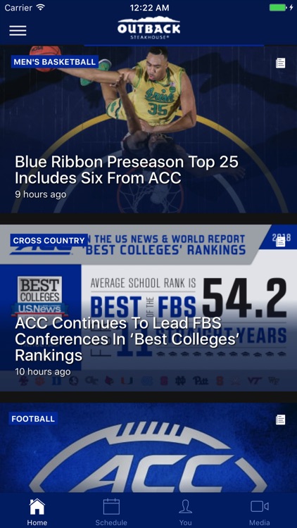 ACC Sports - Official App