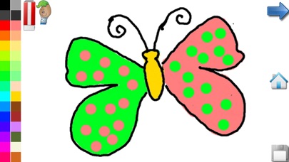 Coloring Book: Butterfly Screenshot