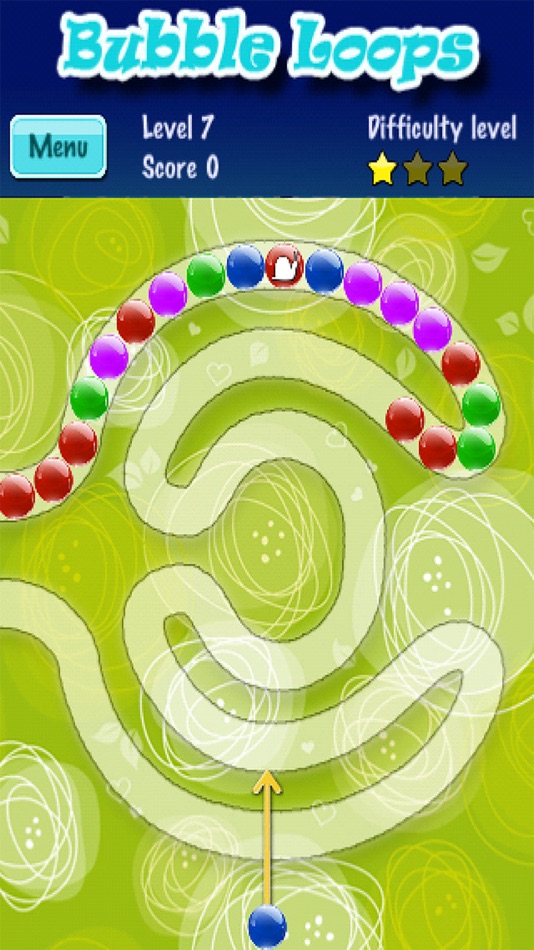 #1. Bubble Loops (iOS) โดย: Fapps World et Cie S.E.C.S.