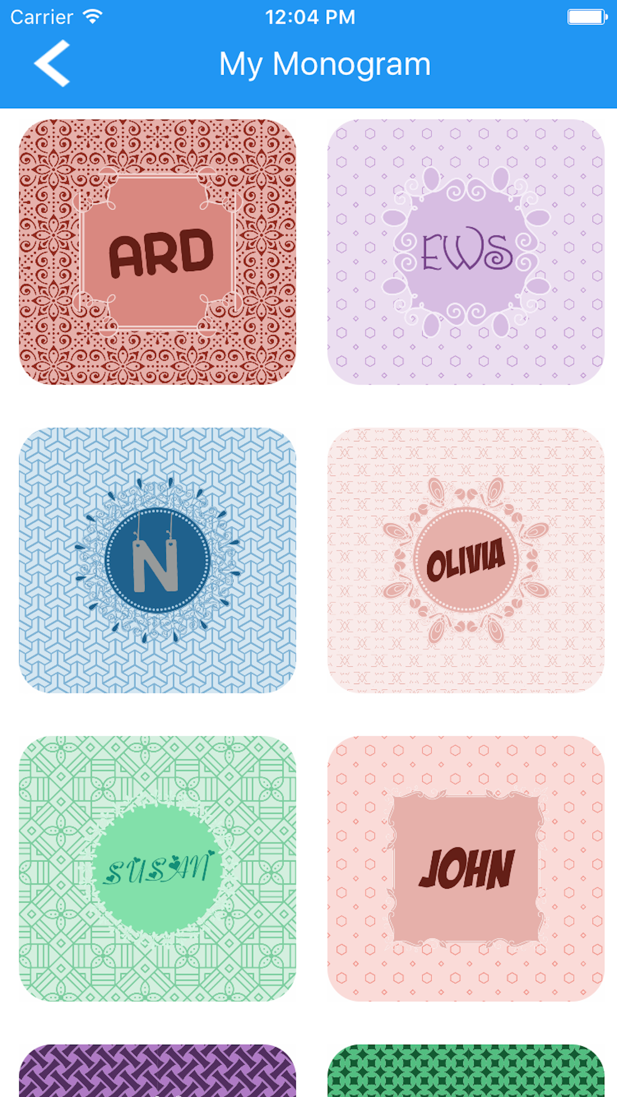 Monogram Advance screenshot 3