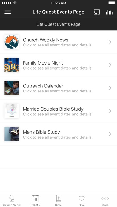 Life Quest Community Church screenshot 2
