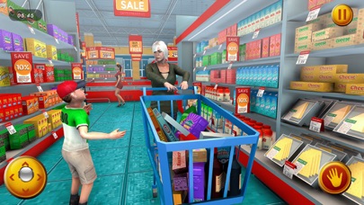 Happy Granny Shopping market screenshot 5