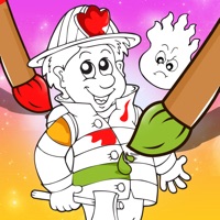 Aktiv! Malbuch der Feuerwehr Für Kinder: Viele Bilder vom Feuerwehrmann apk