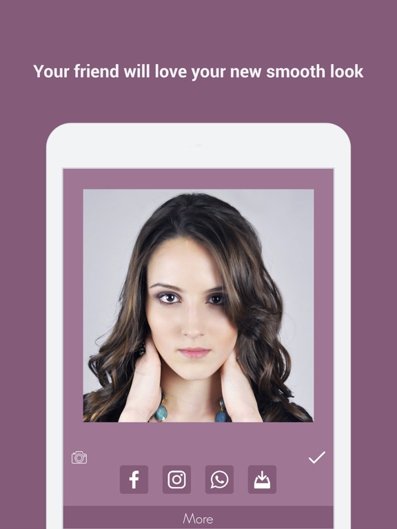 Screenshot #6 pour Beauty Shot - Skin tone filter
