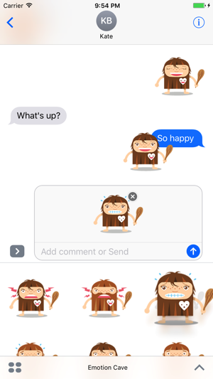 Emoticon Cave - Stickers(圖3)-速報App