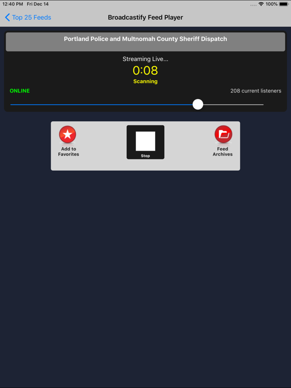 Screenshot #5 pour Broadcastify Pro
