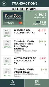 FamZoo Family Finance screenshot #2 for iPhone