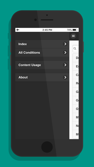 Common Differential Diagnosis iPhone screenshot 5 - Medical app