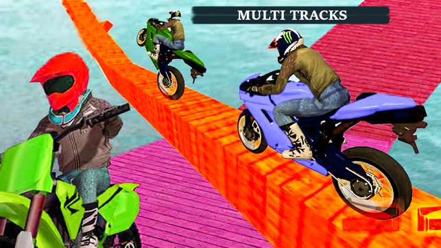 Impossible Bike track 3D Stunt(圖4)-速報App