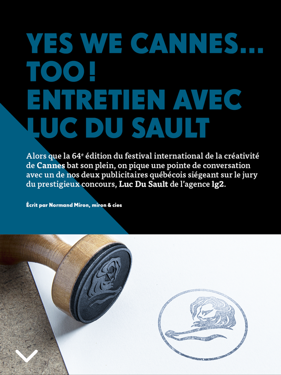 Grenier magazine app screenshot 2