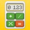 This is a basic calculator with classic retro feel and design