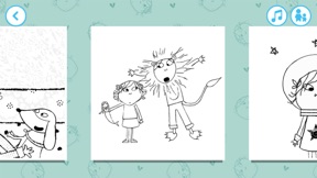 Charlie and Lola Colouring screenshot