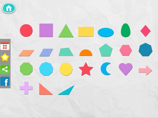 Screenshot #4 pour 2D Shapes Puzzles