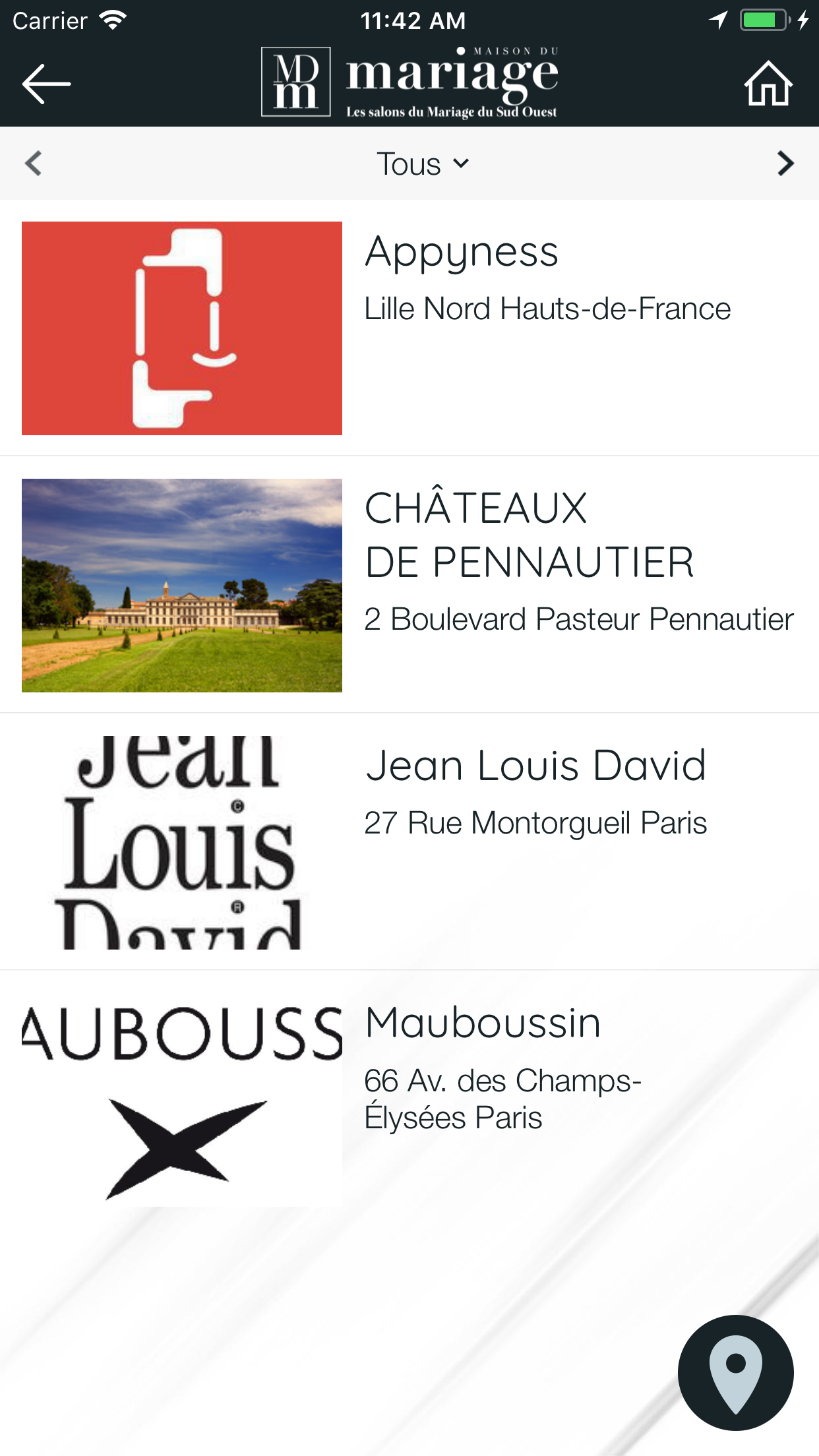 Maison du Mariage screenshot 4