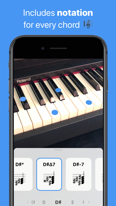 Screenshot #3 pour Tonic - AR Chord Dictionary