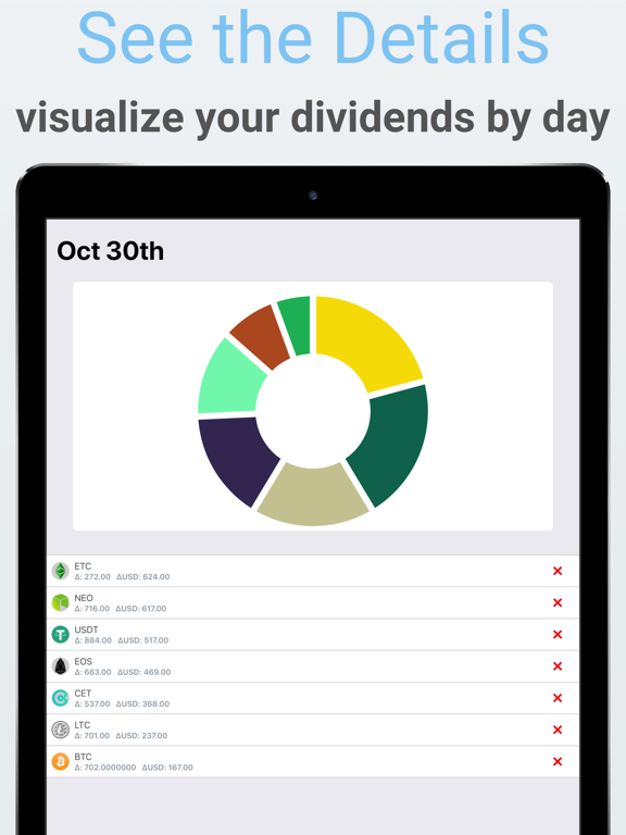 Screenshot #5 pour Crypto Dividend Tracker