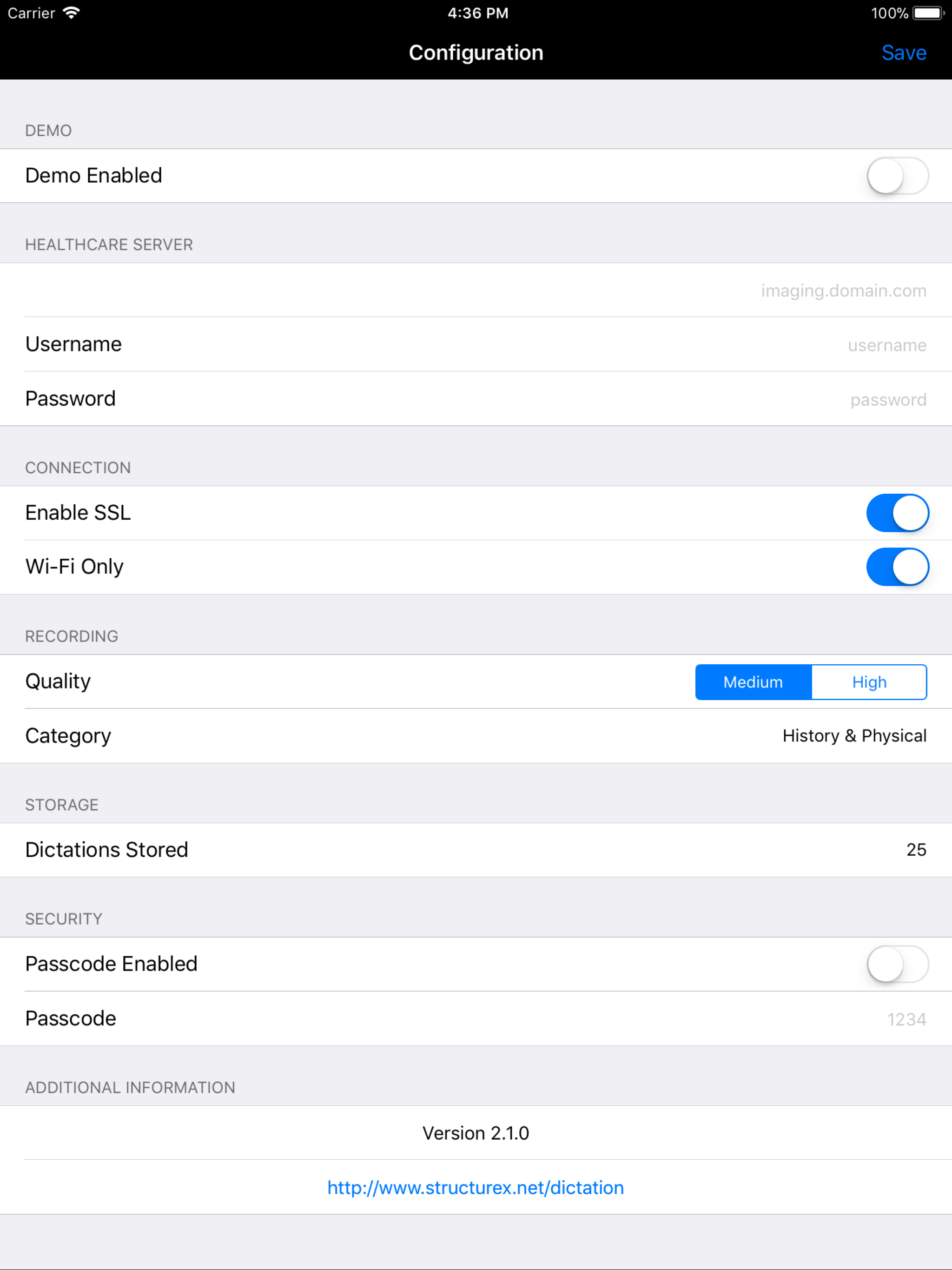 Structured Dictation screenshot 6