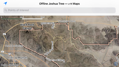 Offline Joshua Tree Map Screenshot