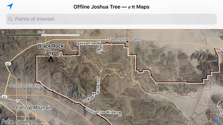 Offline Joshua Tree Map screenshot-3