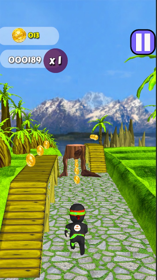 #3. Rush Clumsy 3d Ninja (iOS) By: Arslan Ilyas