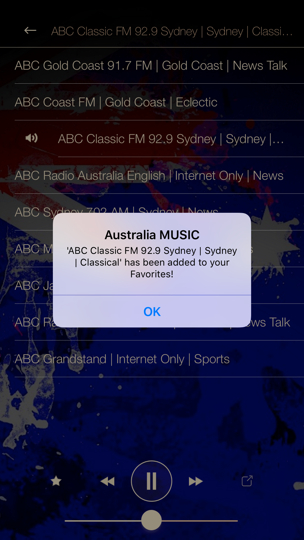 Australia Music Radio ONLINE screenshot 3