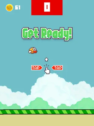 Captura de Pantalla 4 Flappy Reborn - The Bird Game iphone