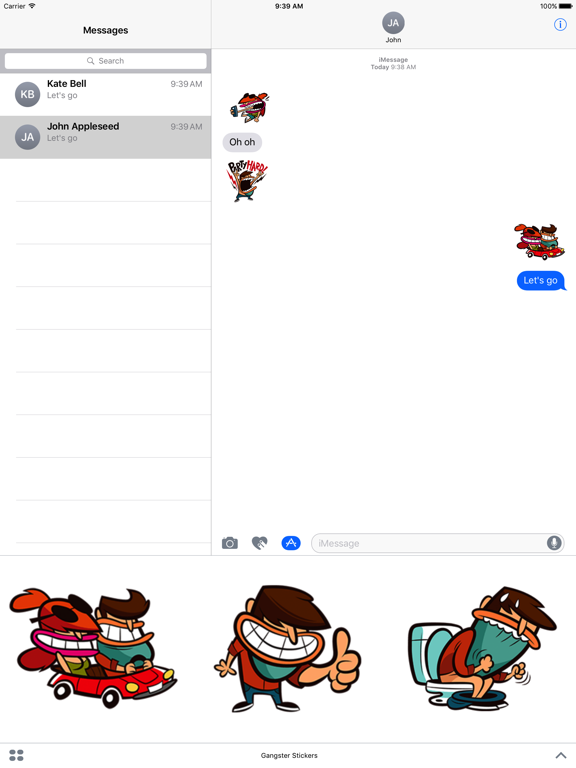 Screenshot #5 pour Gangster Stickers