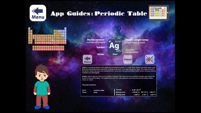 Periodic Table English Lite screenshot 2