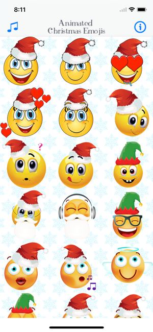 \u200eAnimated Xmas Emoji \u0026 Stickers
