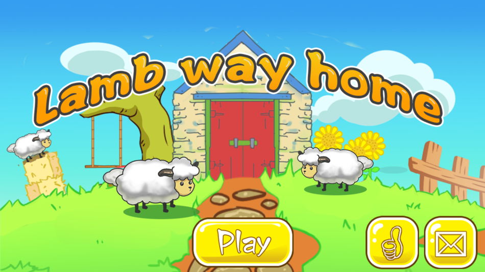 #1. help lambs way home (iOS) By: hong chen