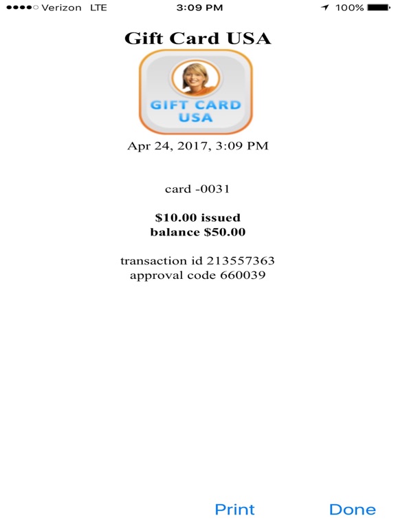 Screenshot #6 pour Gift Card USA - G&L Terminal