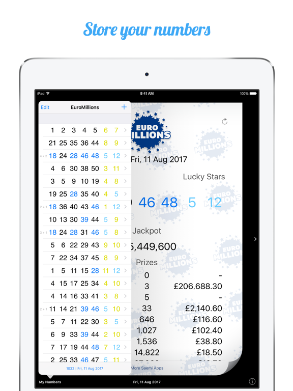 Screenshot #6 pour EuroMillions Results