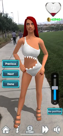 Game screenshot My Virtual Girlfriend AR apk