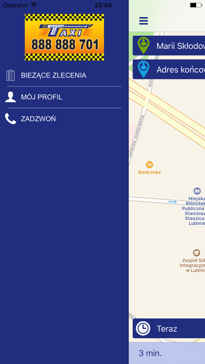 Tarnowscy Taxi Lubin