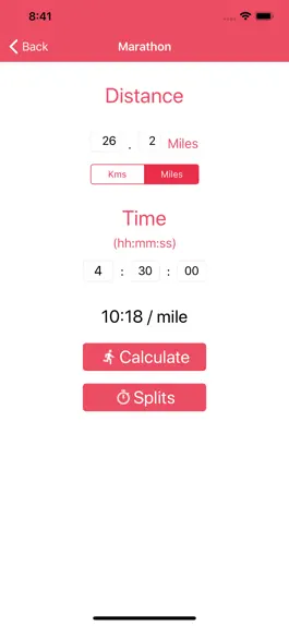 Game screenshot RaceCalc - Run Pace Calculator apk