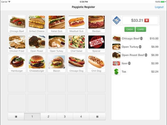 Screenshot #4 pour Paygistix Register