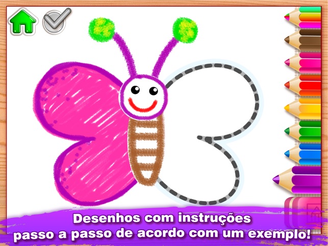 123 Desenho Jogos infantil educativo para crianças