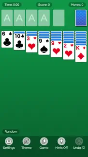 solitaire #1 card game iphone screenshot 1
